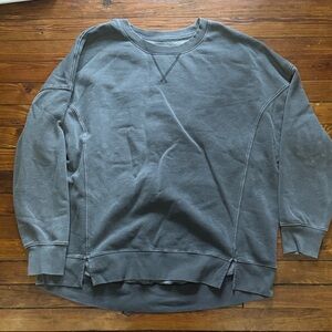 SO Men's Slate Gray Crewneck Sweater